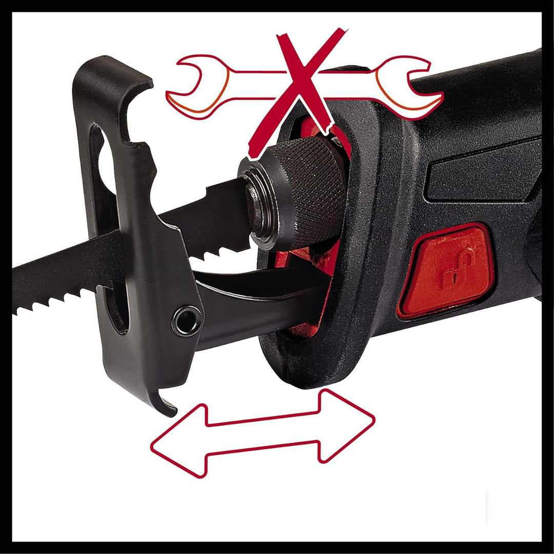 Einhell Akku-Universalsäge TE-AP 18/22 Li Power X-Change (18 V, Li-Ion, 2600 min-1 max. Hubzahl, 100