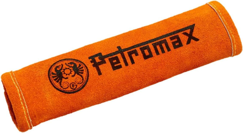 Petromax Griffhülle, orange, Leder/Aramid, ca. H 18,8 x Ø 4,5 cm