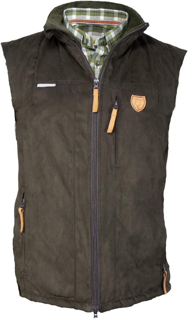 Hubertus ClimaShield Weste Schwarzwald 10576700 Olivbraun 328 48 Grün, 48 Grün