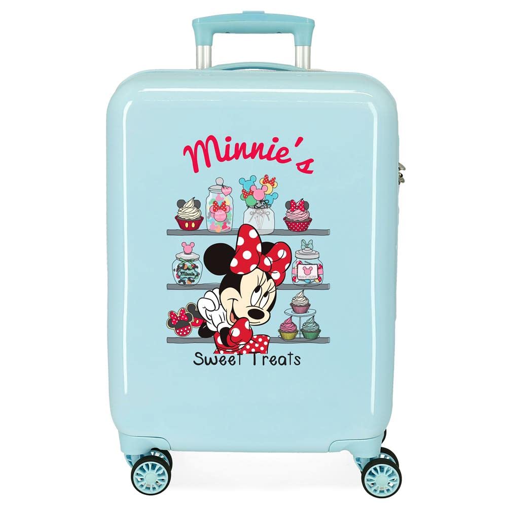 Disney Mickey That´S Easy Kabinentasche, grün, 38 x 55 x 20 cm, starr, ABS, seitlicher Zahlenkombina