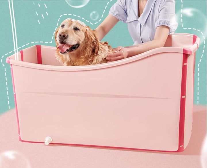 Badewanne für Erwachsene, faltbare Kinderbadewanne, faltbares Heisswasserbad, kaltes Tauchwanne, Ein