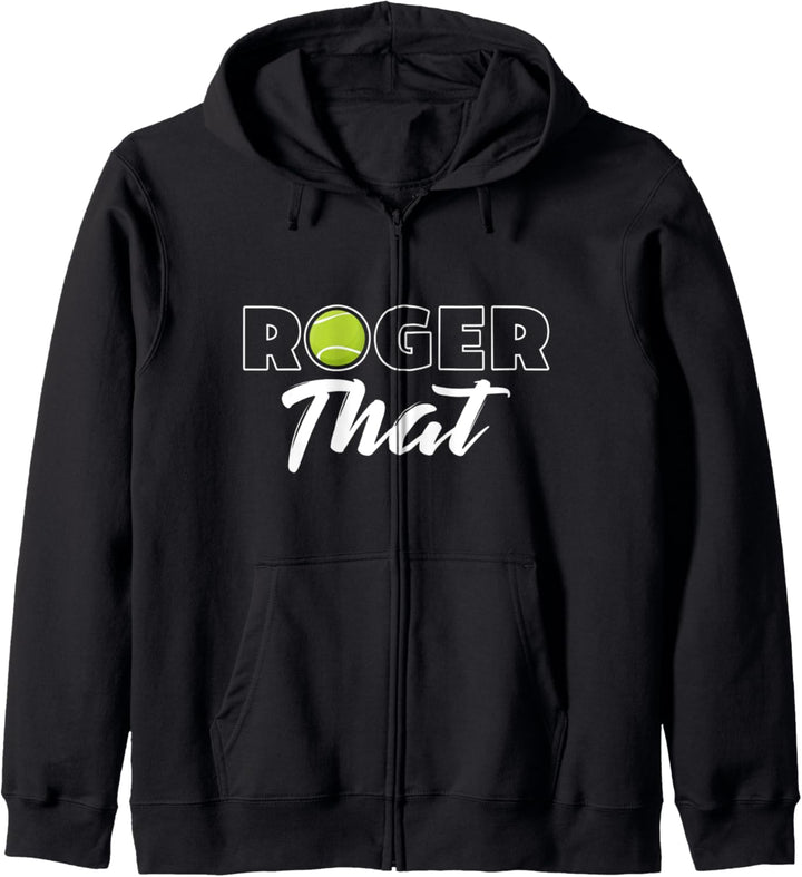 Roger That Tennis Champ Kapuzenjacke