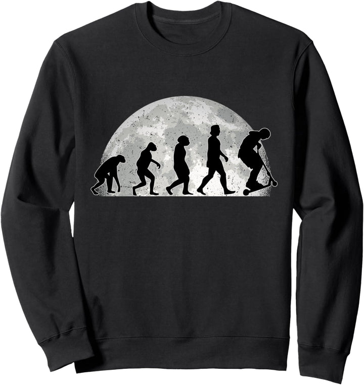 Scooter Evolution Mond Stunt Roller Tretroller Sweatshirt