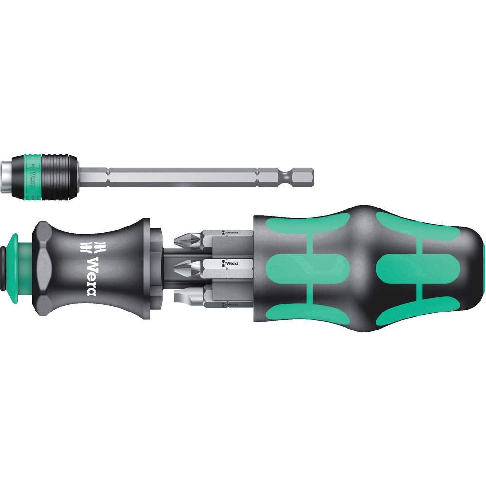 Wera Kraftform Kompakt 20 A, 7-teilig, 05051019001 Schwarz Grün KK 20 A
