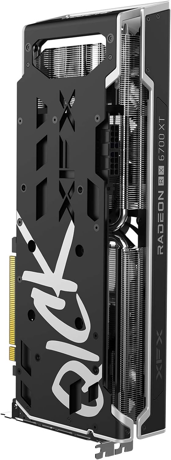 XFX Speedster QICK319 AMD Radeon RX 6700 XT Ultra Gaming Grafikkarte mit 12GB GDDR6 HDMI 3xDP, AMD R