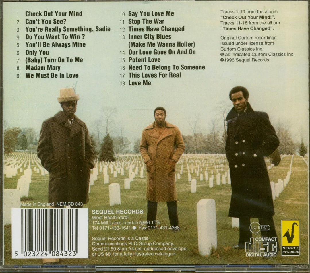 Check Out Your Mind/Times Have, Audio-CD