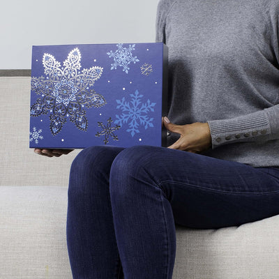 Hallmark Weihnachtskarten-Set (24 Stück, handgefertigte Weihnachtskarten mit Umschlägen), Handgefert