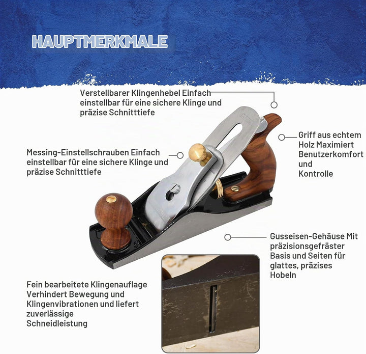 Faithfull - Nr.3 Finishing Plane - FAIPLANE3 Single, Single