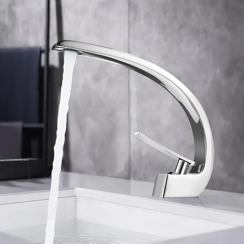 Wasserhahn Bad Waschtischarmatur Mischbatterie Waschbecken Armaturen Badarmatur Waschbecken Chrom Wa