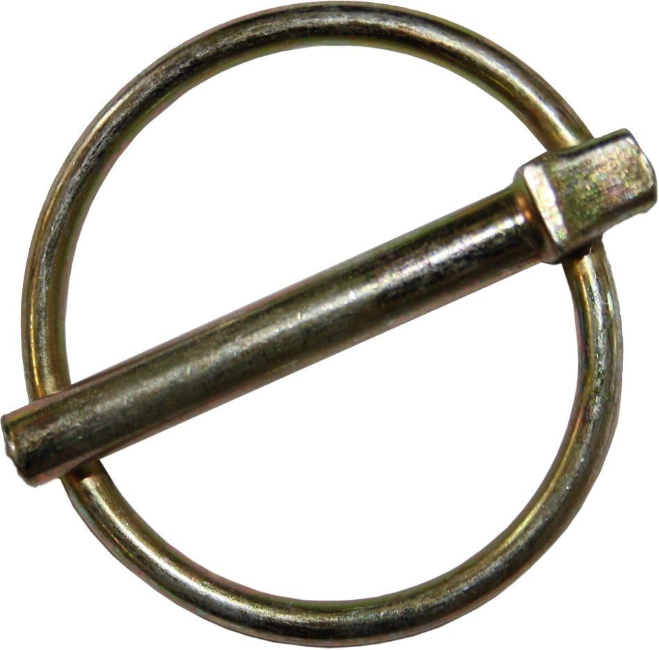 Dresselhaus Sortimente Klappsplinte, Schäkel, 1 Stück, gelb-verzinkt, 0/4499/000/8593/06
