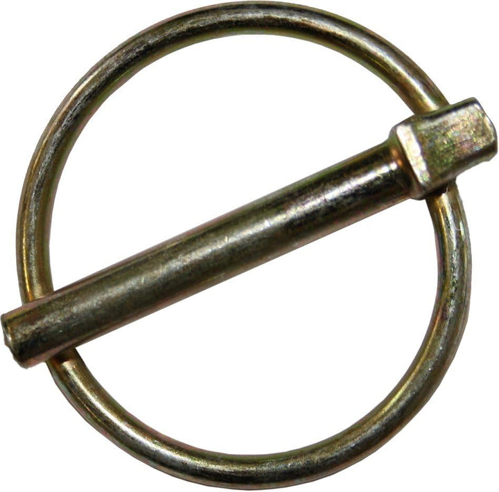 Dresselhaus Sortimente Klappsplinte, Schäkel, 1 Stück, gelb-verzinkt, 0/4499/000/8593/06