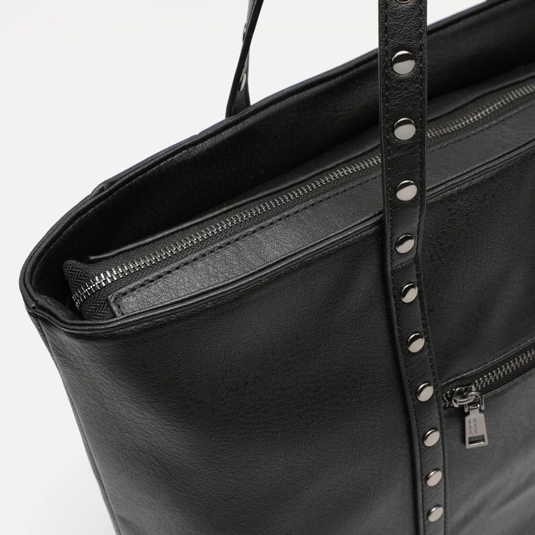 MISAKO WATTY BAG - Mittlere Tasche Frau - 44X30X15 CM - Black