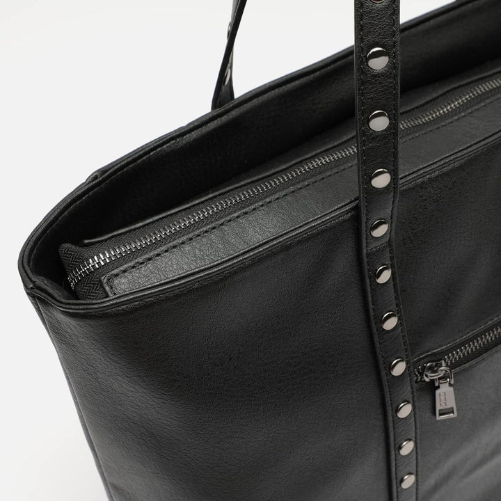 MISAKO WATTY BAG - Mittlere Tasche Frau - 44X30X15 CM - Black