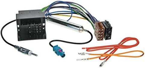 EHO 1 Din Radio Einbauset Blende Radioanschlusskabel Antennenadapter für VW Up (AA/AAN) Baujahr 2011