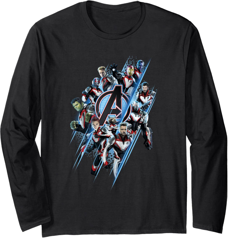 Marvel Avengers: Endgame Avengers Suit Up Langarmshirt