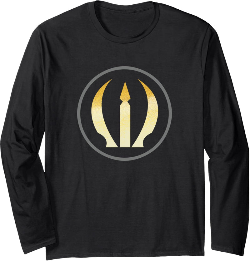 Star Wars Mandalorian Deathwatch Insignia Langarmshirt