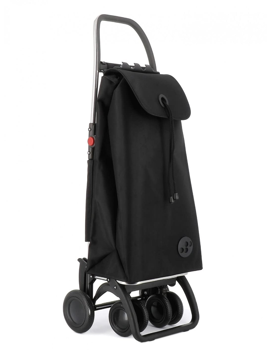 Klappbarer Einkaufstrolley Rolser I-Max MF 4 Räder (2 drehbare) - Schwarz, Schwarz