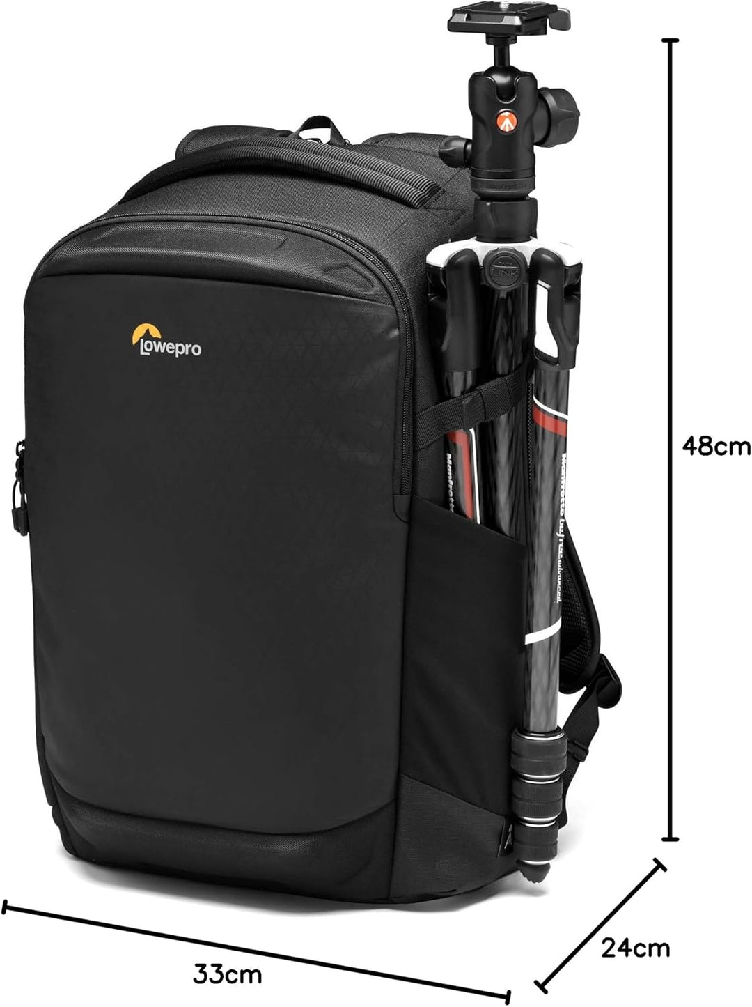 Lowepro Flipside Kamerarucksack für spiegellose DSLRs, Reflex Kameras und Mehreren Objektiven,kompak