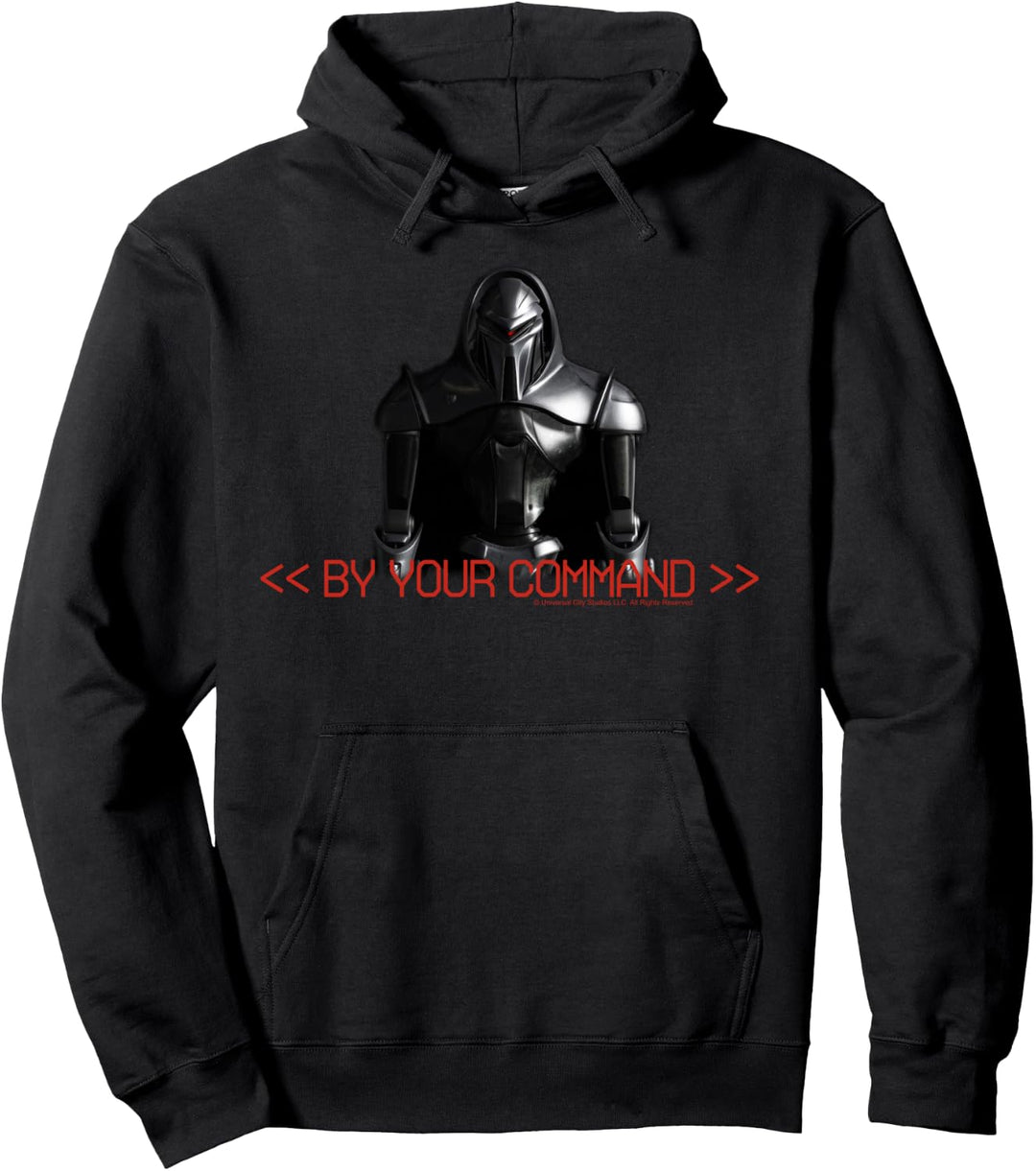Battlestar Galactica Cylon By Your Command Portrait Pullover Hoodie