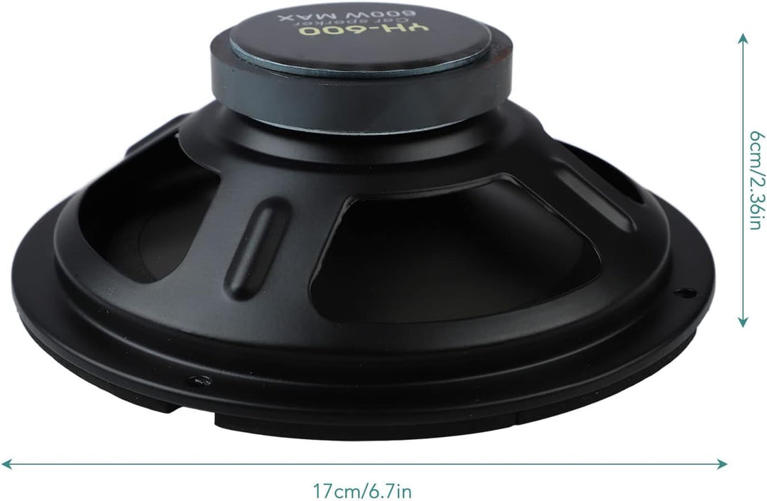 Auto Lautsprecher, 17cm Koaxial Lautsprecher Rauschunterdrückung, Leistungsstarker Stereo-Sound, Mag