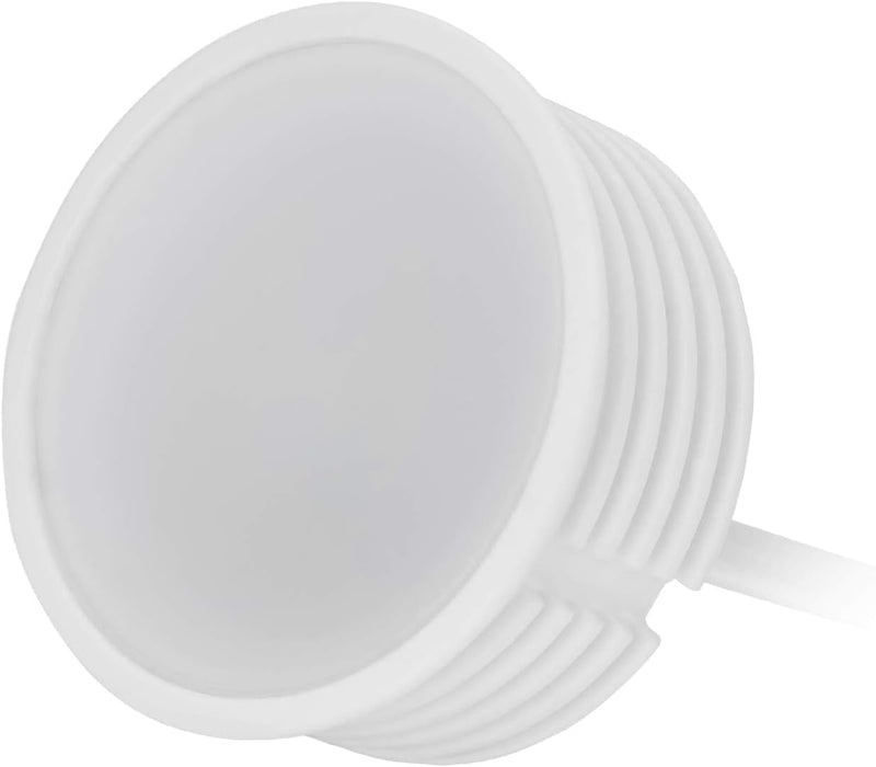 HCFEI 10x LED Modul flach Dimmbar 230V 5W für Einbaustrahler MR16 Neutralweiss 4000K Ersatz GU10 Ø 5