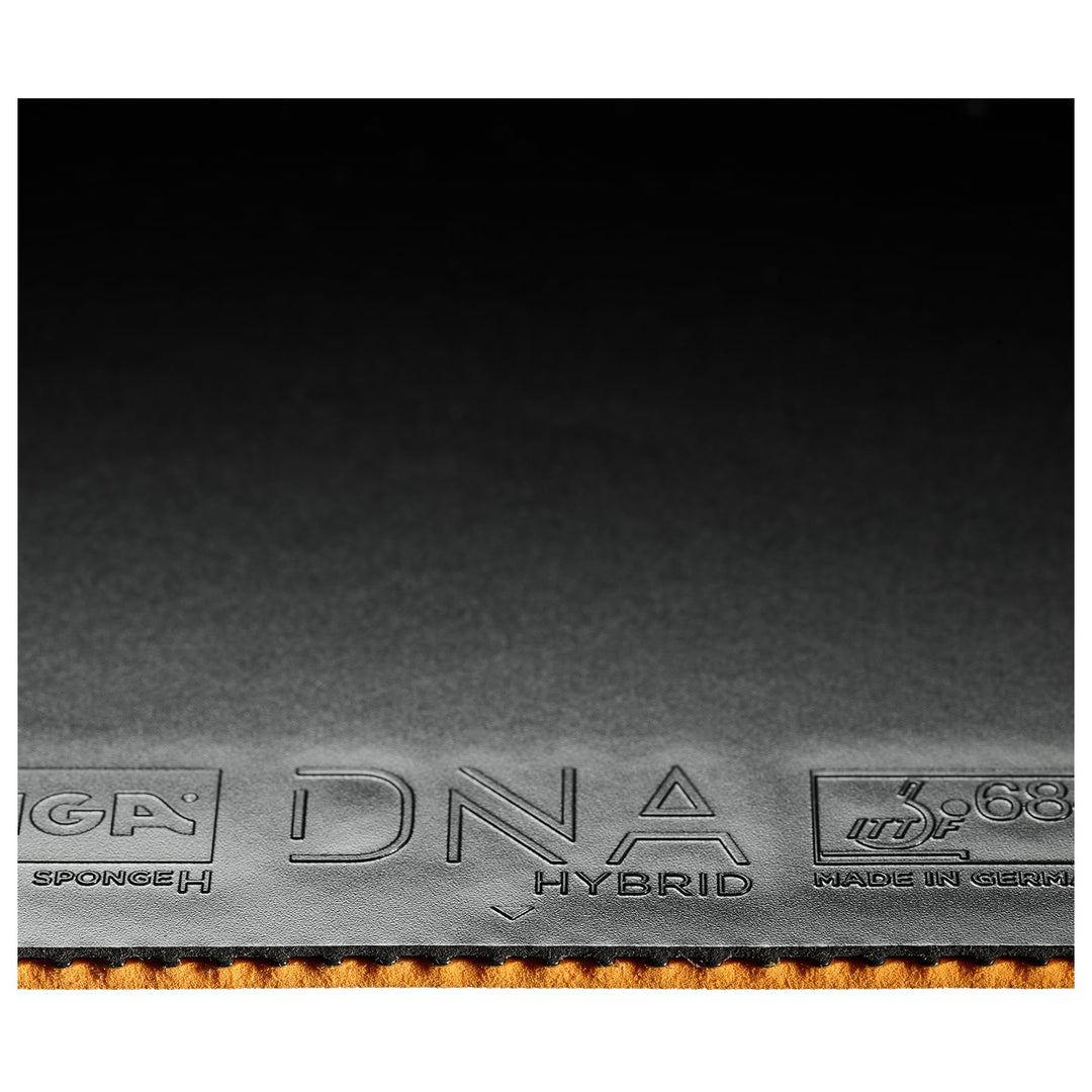 STIGA Unisex – Erwachsene DNA Hybrid H Tischtennisbelag 2.1 mm Schwarz, 2.1 mm Schwarz