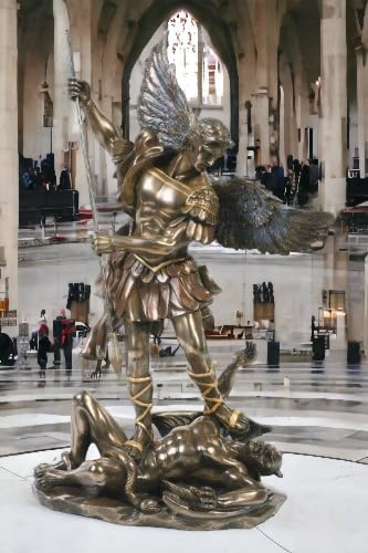 * Sale * - Archangel St Saint Michael Statue Sculpture Magnificent by Pacific Giftware