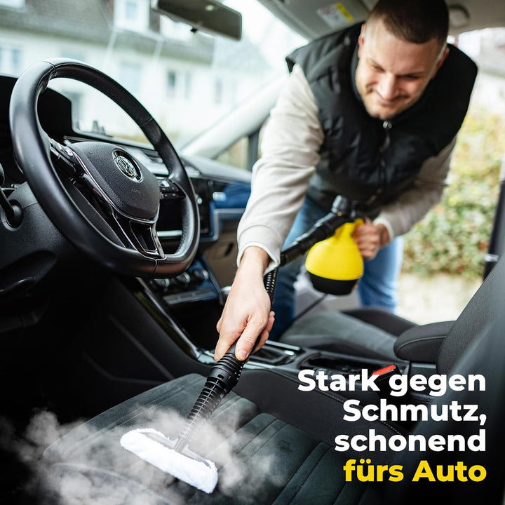 Neighbour's Friend® Dampfreiniger Neues Modell 2er Set– Leistungsstarker Hand Steam Cleaner, 3,5 Bar