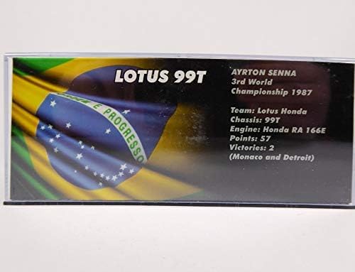 OPO 10 - Ayrton Senna Lotus 99T # 12 - Sieger Monaco GP Formel 1-1987 1:43 Altaya (708)