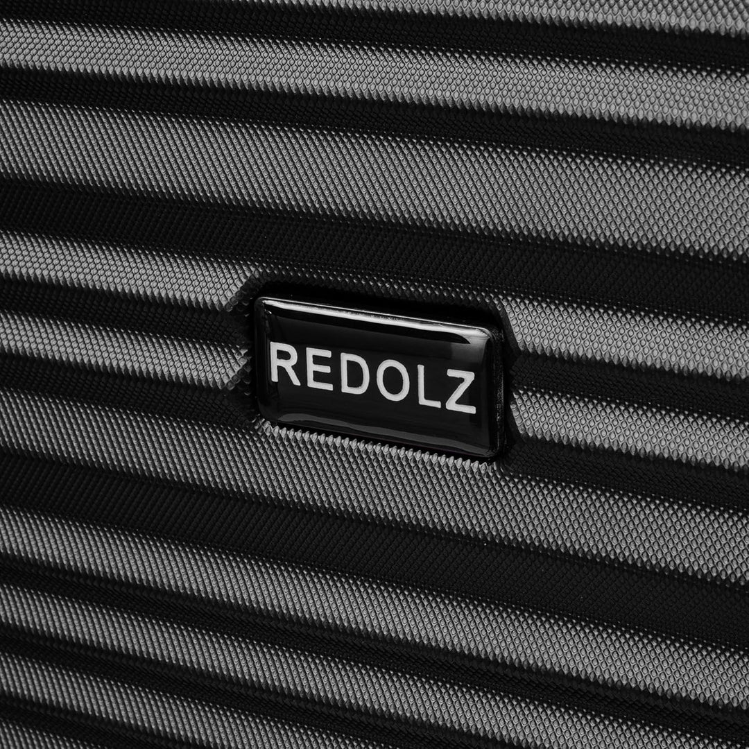 REDOLZ Hartschalen Koffer-Set 3-teilig | Leichte Reise-Trolleys aus hochwertigem, robustem ABS-Mater