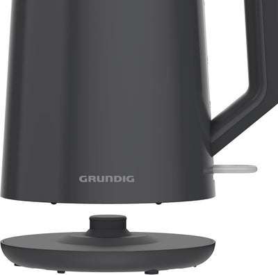 Grundig WK 5320 Wasserkocher, 2200 W Leistung, 1,7 l Fassungsvermögen, Kabelaufwicklung, 1 Liter, Ab