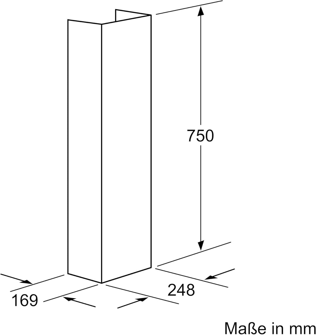 Neff Z5904N5 Dunstabzugshaubenzubehör/Einsetzbar für Abluft- und Umluftbetrieb