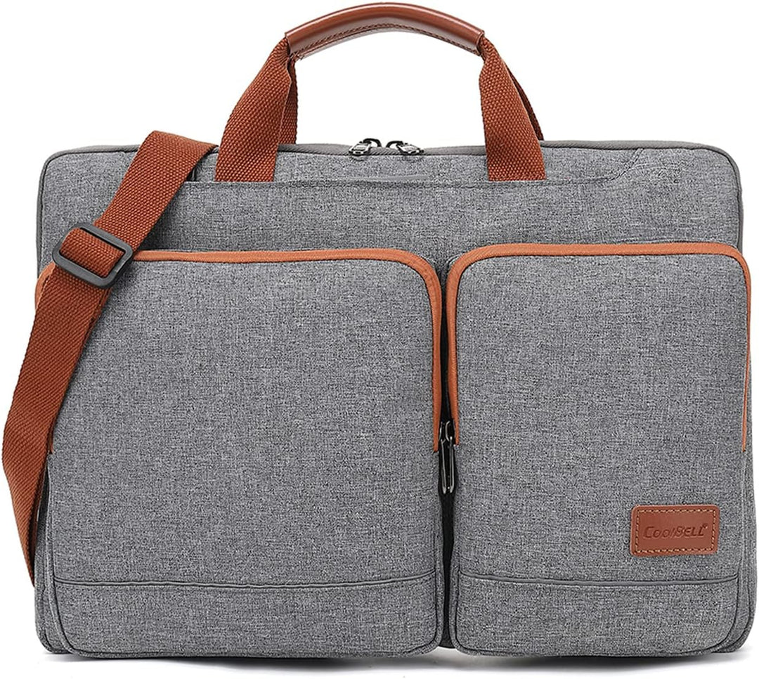 FANDARE Laptoptasche 15,6 Zoll Notebooktasche Laptop Umhängetasche mit Schultergurt Herren Aktentasc