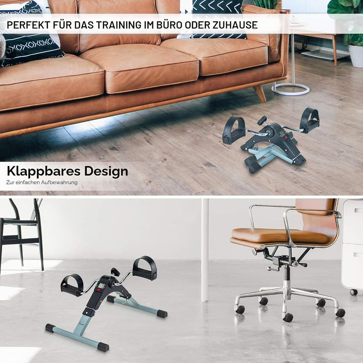 Heimtrainingspedale, Mini-Heimtrainer, zusammenklappbar, elektrischer Heimtrainer, Heimtrainingsgerä
