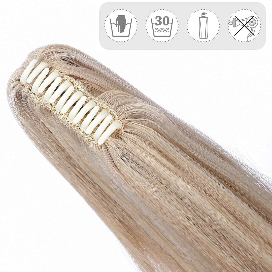 SEGO Ponytail Extension Pferdeschwanz Zopf mit Klammer Haarteil Haarverlängerung Hair Piece Haar Hit