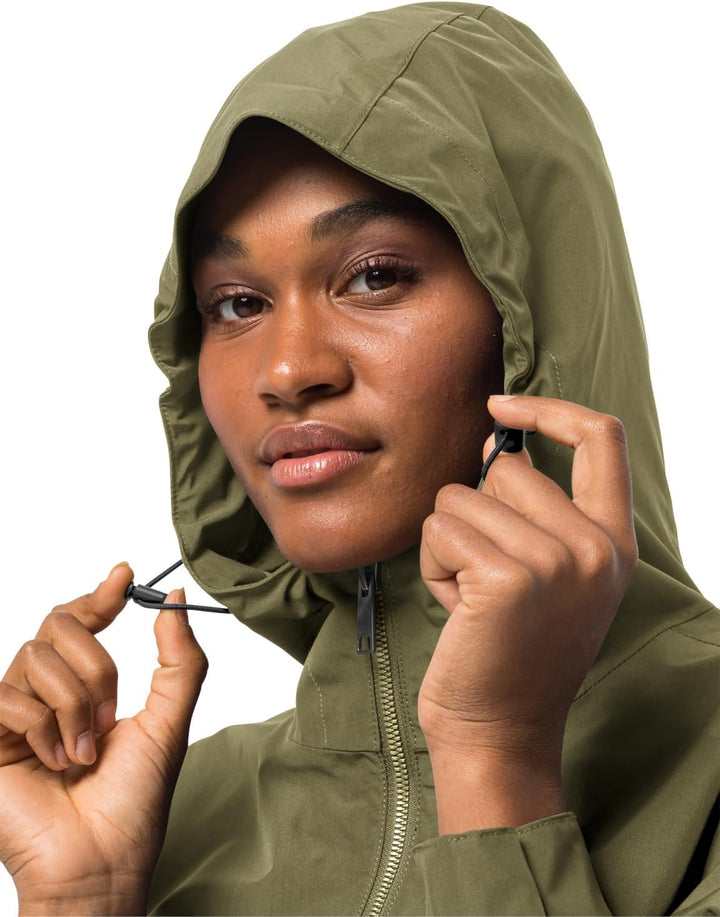 Jack Wolfskin Damen Dakar Parka Damen Parka XS bay leaf, XS bay leaf