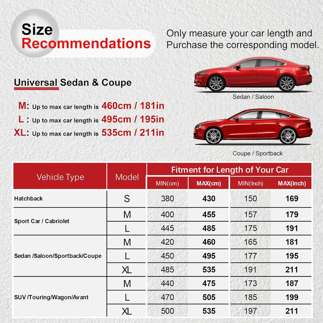 Premium Auto Abdeckplane Indoor Stretch Autoabdeckung, Weiches Innenfutter, Atmungsaktiv, Staubdicht