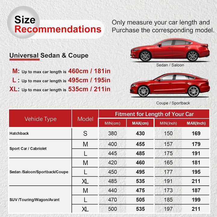 Premium Auto Abdeckplane Indoor Stretch Autoabdeckung, Weiches Innenfutter, Atmungsaktiv, Staubdicht