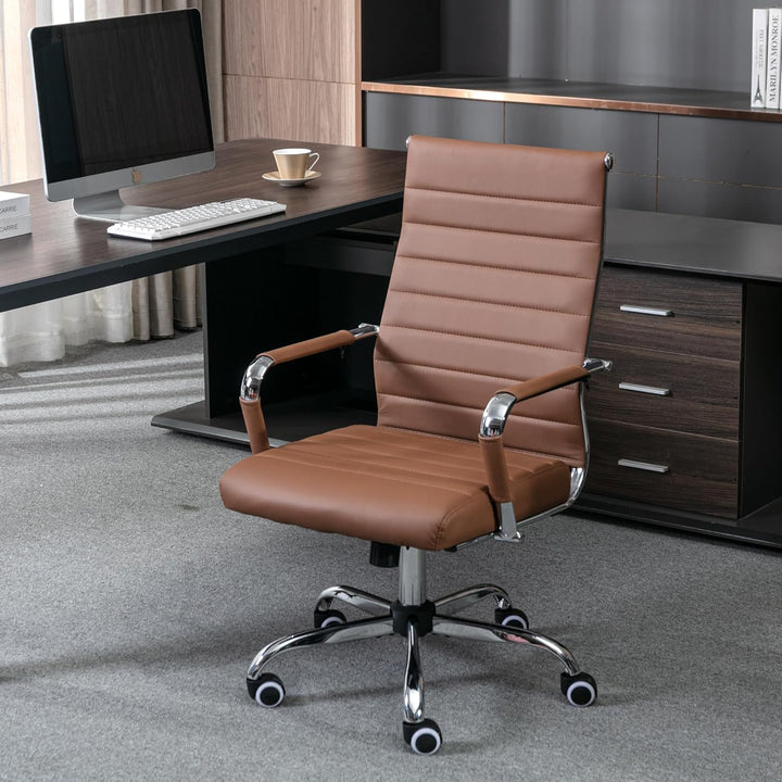 UEV Bürostuhl 150 kg belastbar mit Wippfunktion Ergonomisch Schreibtischstuhl mit Armlehne Drehstuhl