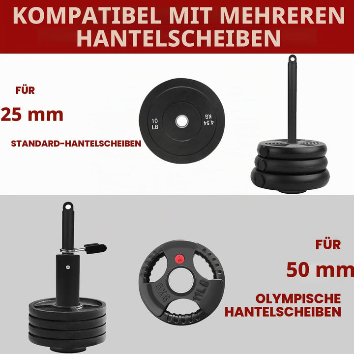 Favuit Ladestift, Fitness Gewichtsplatte Ladestift 25mm Kabelzug Latzug Lifting Weight Plate Loading
