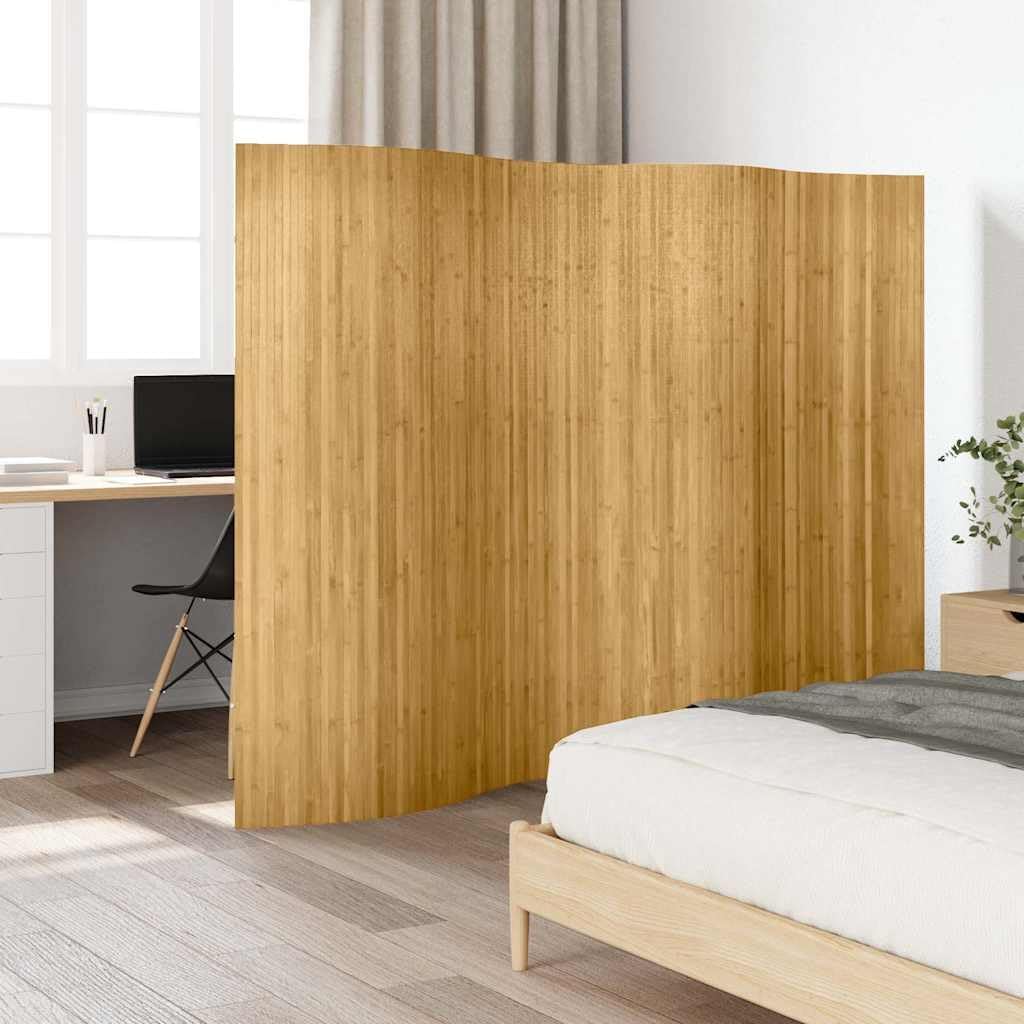 vidaXL Raumteiler Sichtschutz Spanische Wand Hochwertig Bambusmatte Trennwand Terrasse Flexibel Para