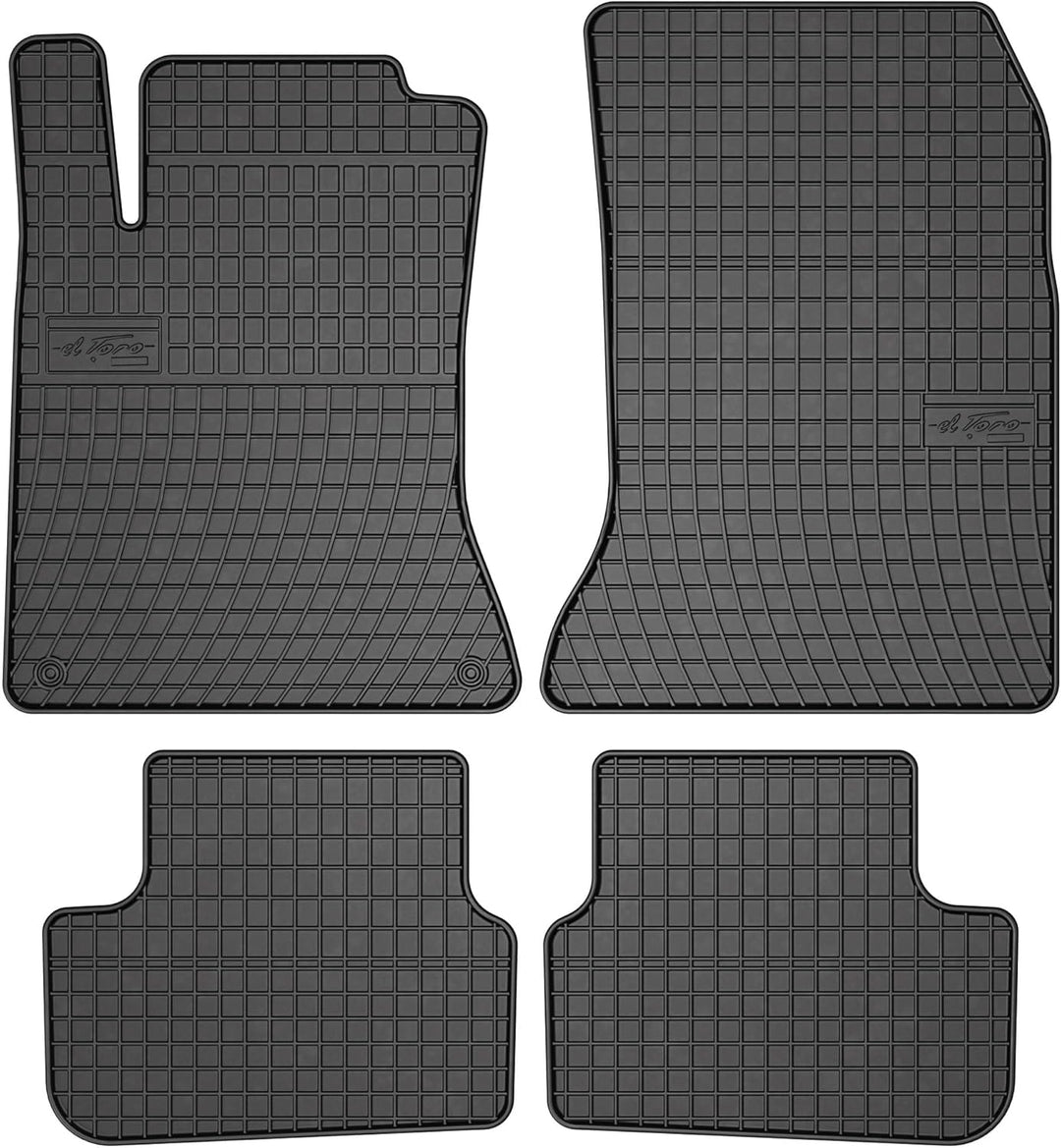 SMK Gummimatten auto fussmatten Satz für Mercedes GLA X156 2013-2019 Erleben Sie einen neuen Standar