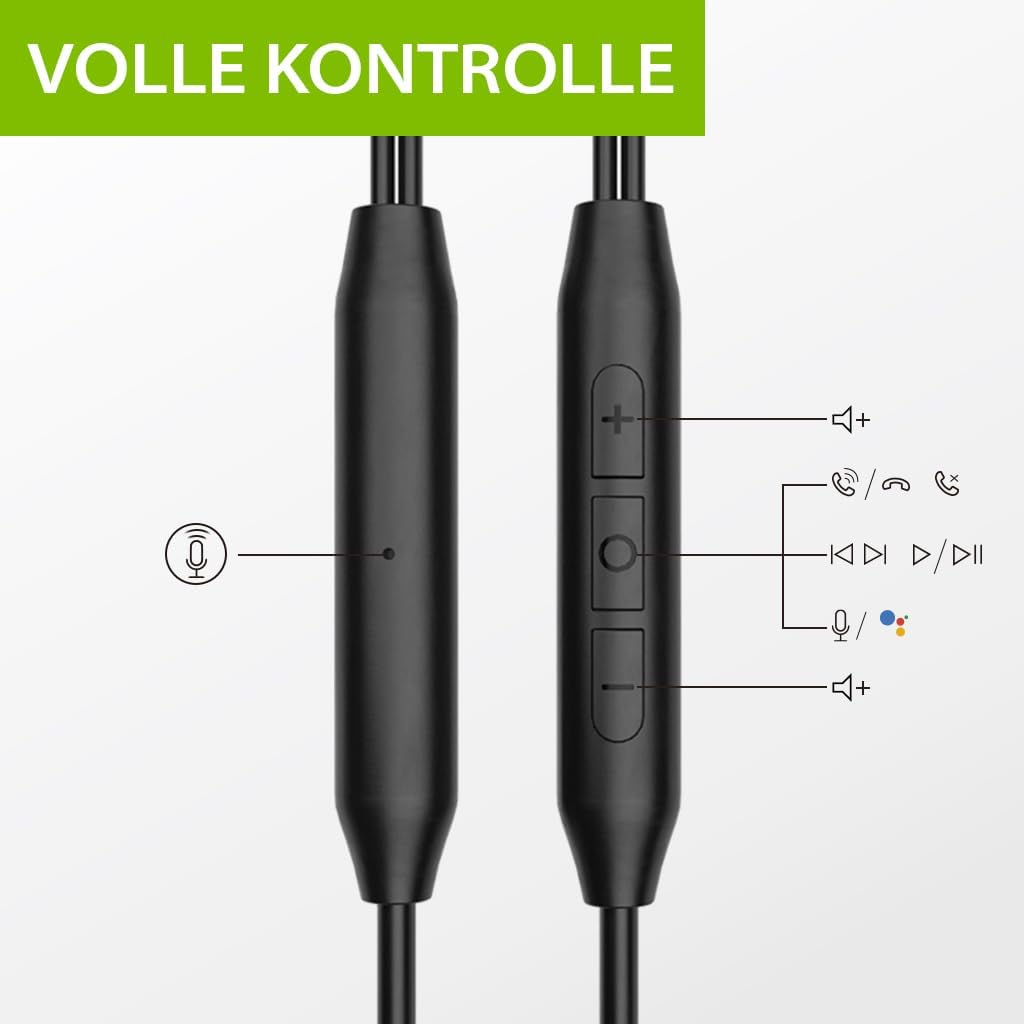 Avantree L171 - Kabel Ohrhörer mit Lightning Anschluss [MFi-zert.], Mikrofon und Lautstärkeregler, O