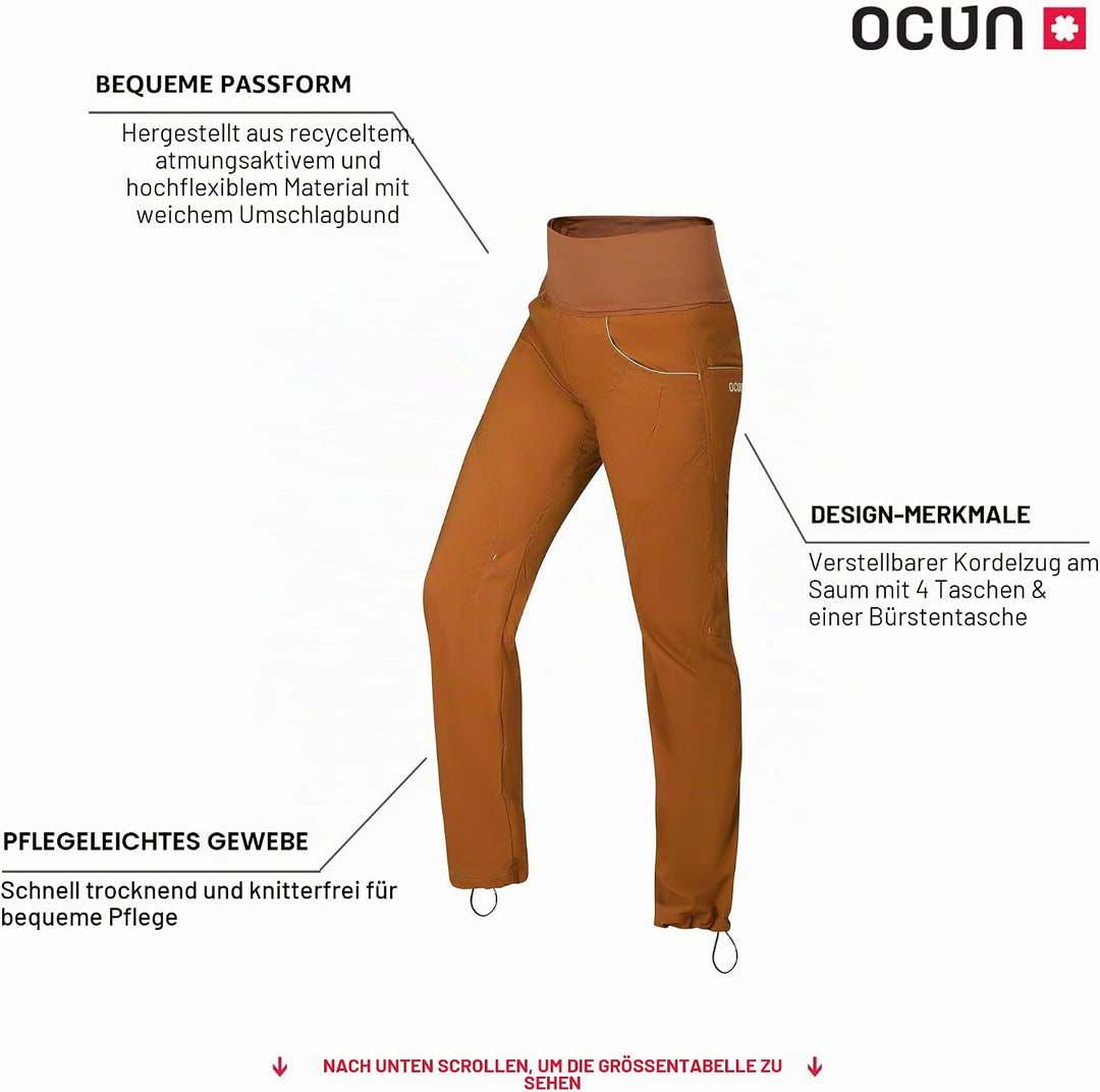 Ocun 02939-1 Damen Jogging S Caramel Cafe, S Caramel Cafe