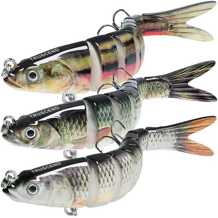 TRUSCEND Angelköder Crankbait, Alle Wasserschichten Serie, Hängend/Langsam/Sinkend Schwimmend/Sinken