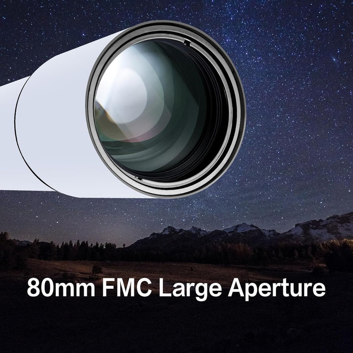 Teleskope für Erwachsene Astronomie, 80mm Aperture 900mm Professional Refraktor Telescope für Kinder