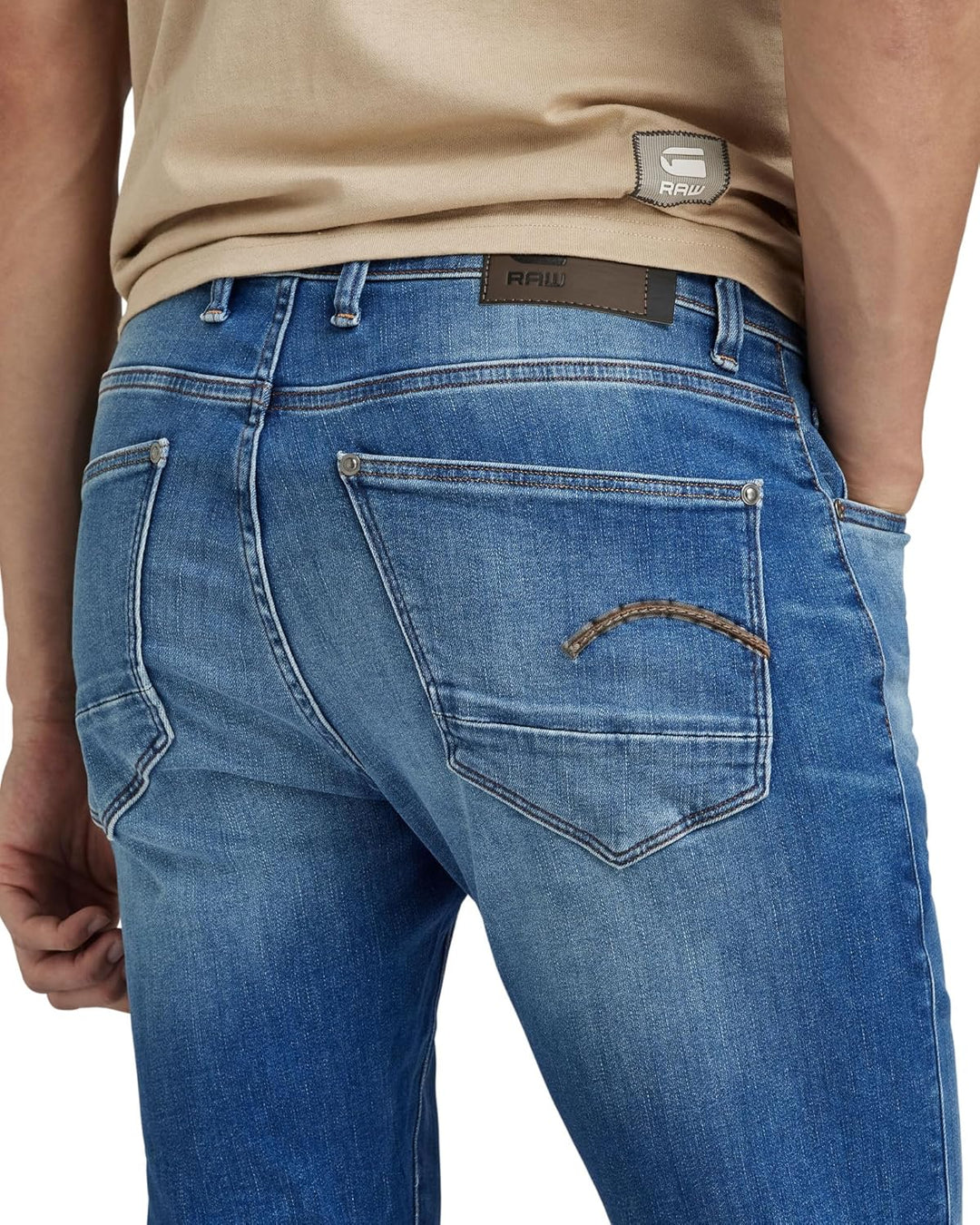 G-Star Herren Jeans Revend 24W / 28L Blau (Medium Indigo Aged 51010-8968-6028), 24W / 28L Blau (Medi
