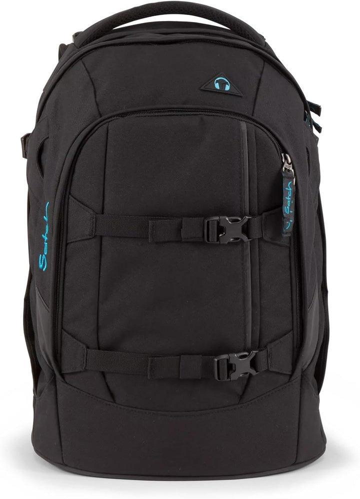 Satch Pack ab 5. Klasse ergonomisch 30L Stauraum standfest Organisationstalent 45 cm Black Bounce, 4