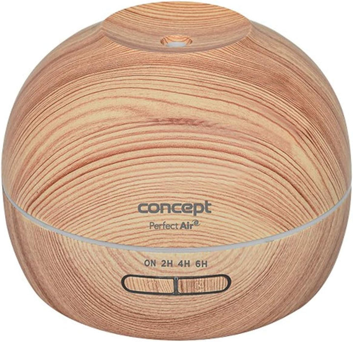 Concept Perfect Air Wood ZV1005 2 in 1 Luftbefeuchter mit Duftdiffusor 40 ml/h für Räume bis 20 m2 2