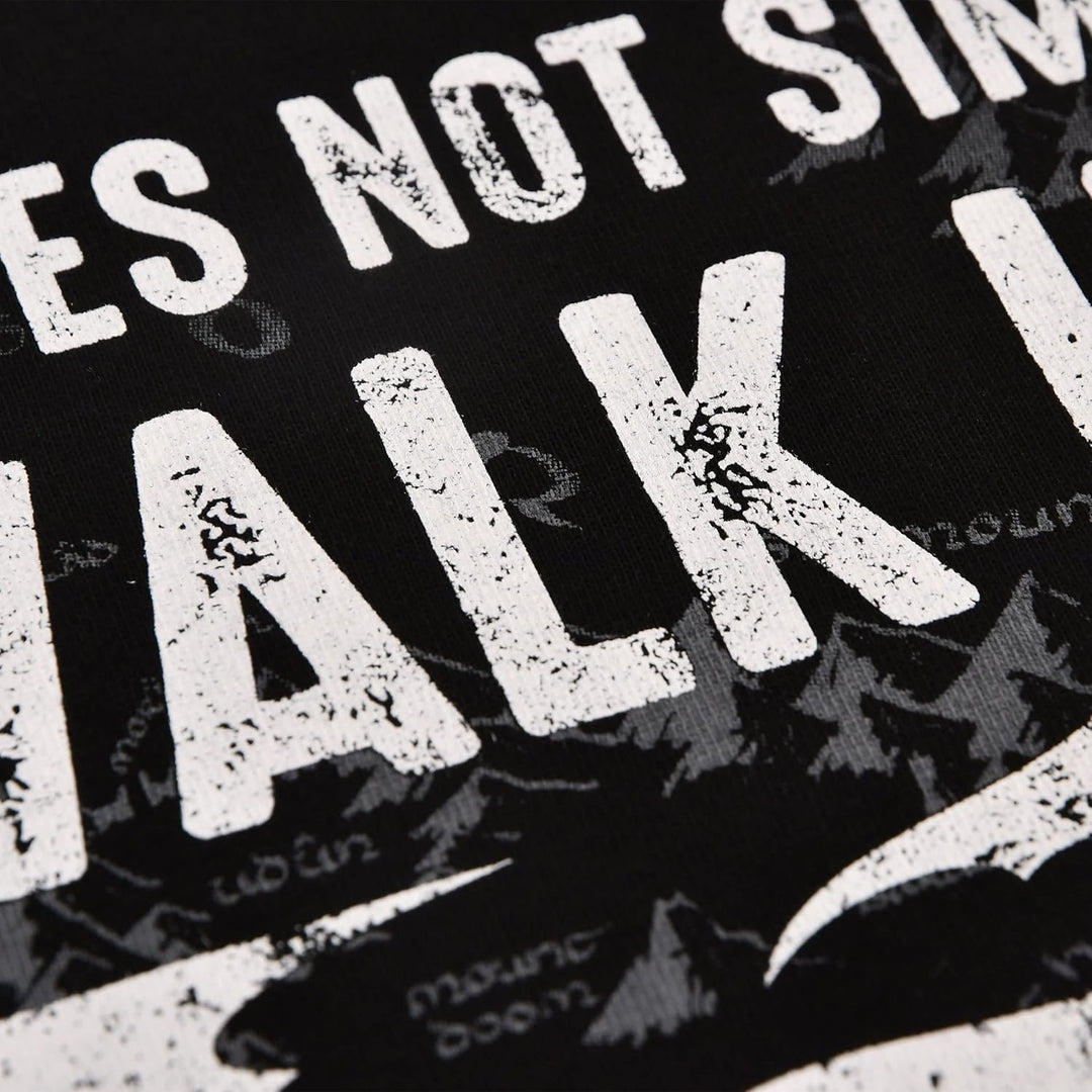 Elbenwald Herr der Ringe T-Shirt Mittelerde Kollektion Verschiedene Motive Frontprint Baumwolle Dame